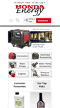 Mobile Screenshot of hondaenergy.com